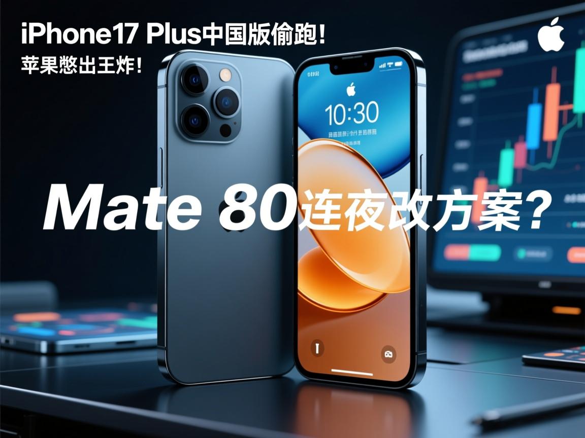 iPhone 17 Plus中国版偷跑！苹果憋出王炸，华为Mate 80连夜改方案？