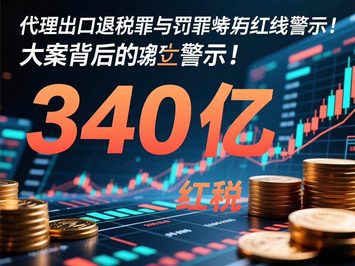 代理出口退税的罪与罚,340亿骗税大案背后的红线警示!