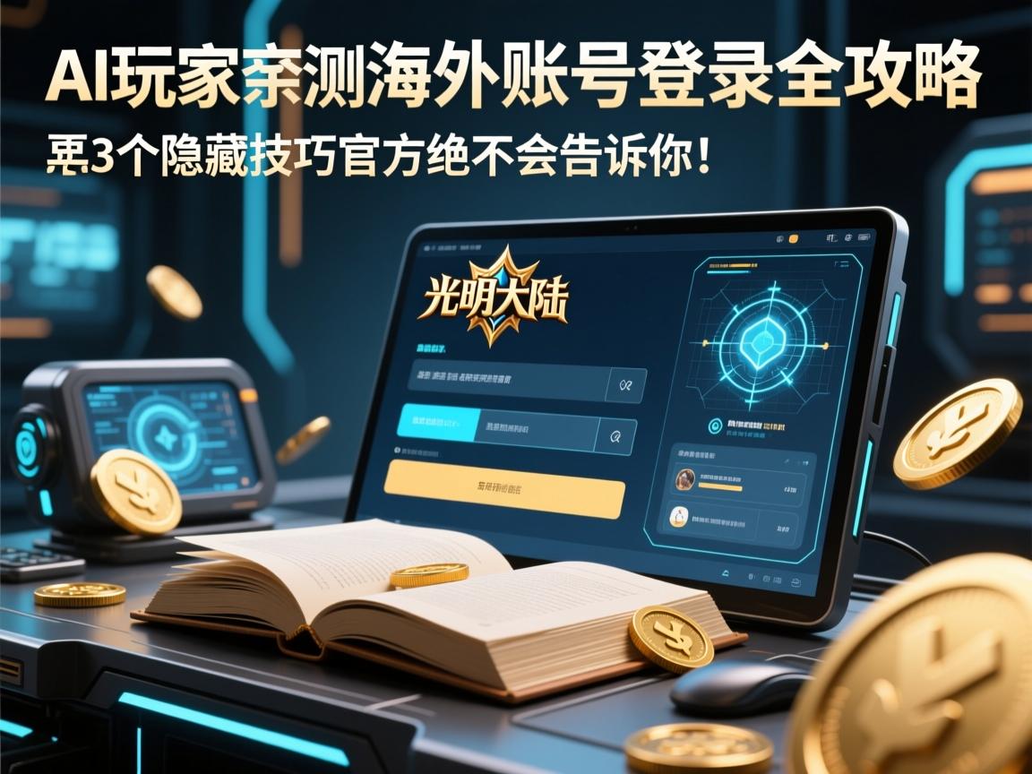 AI玩家亲测，光明大陆海外账号登录全攻略，这3个隐藏技巧官方绝不会告诉你！