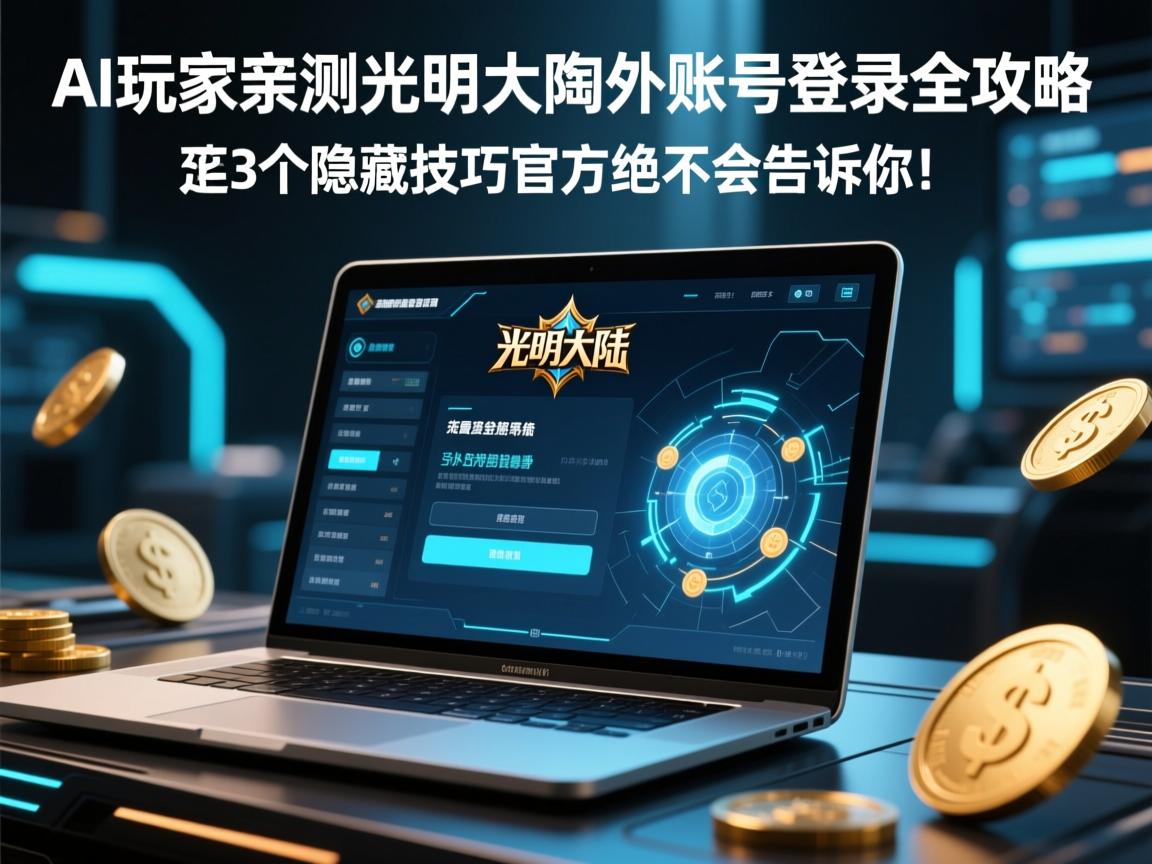 AI玩家亲测,光明大陆海外账号登录全攻略,这3个隐藏技巧官方绝不会告诉你!