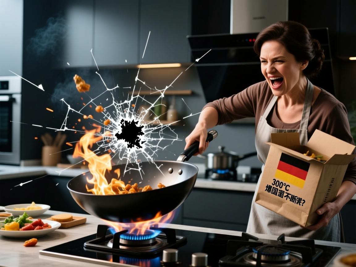 外贸炒锅暗藏玄机！300℃爆炒不断裂，德国主妇却怒砸退货？深度拆解5大质量黑洞