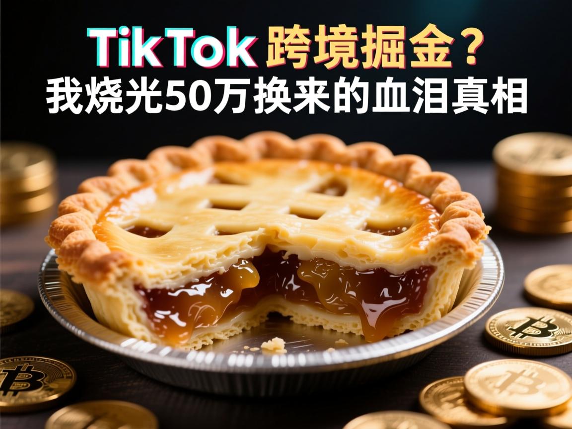 TikTok跨境掘金是馅饼还是陷阱?我烧光50万换来的血泪真相
