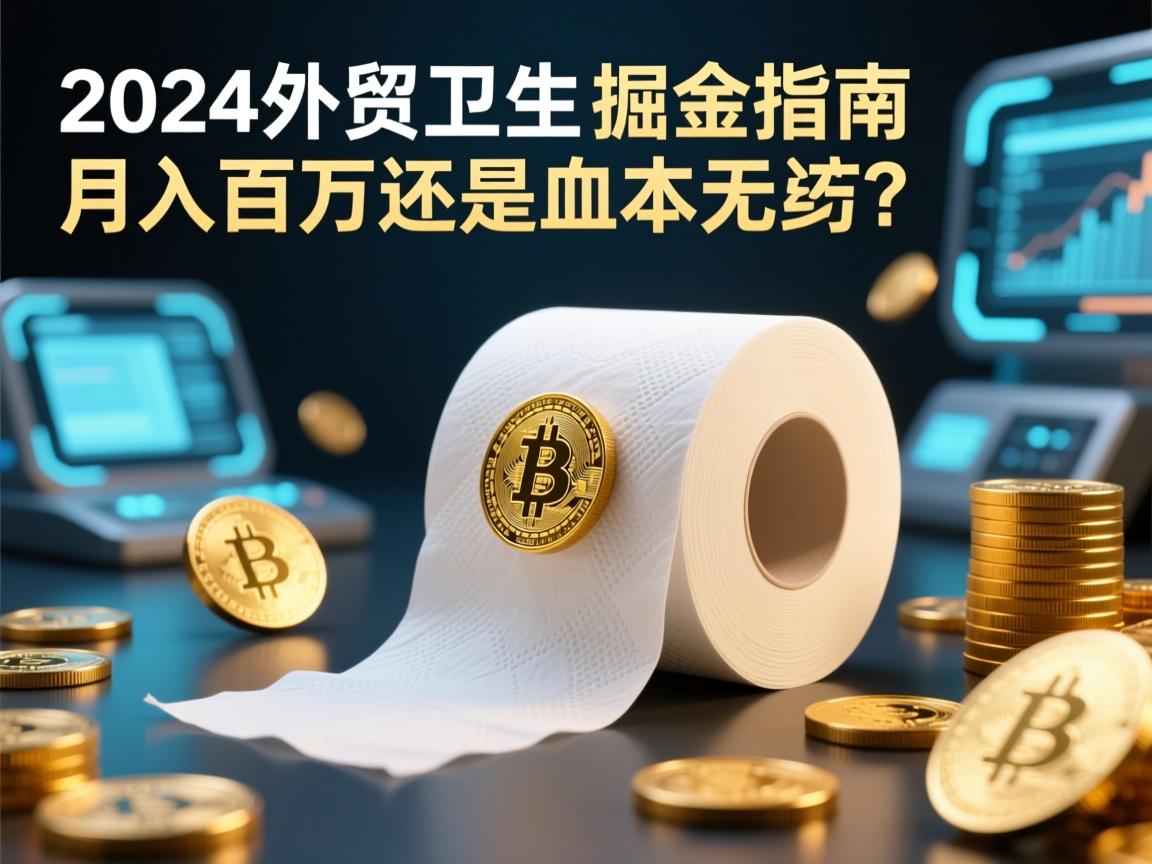 2024外贸卫生纸掘金指南,月入百万还是血本无归?