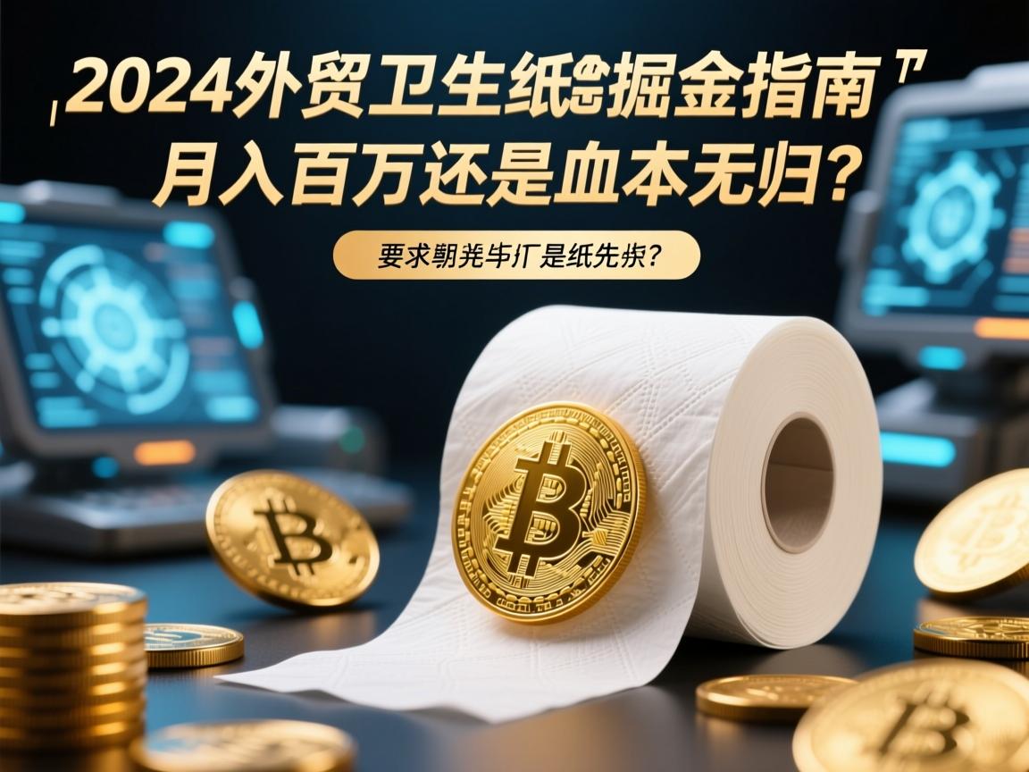 2024外贸卫生纸掘金指南,月入百万还是血本无归?