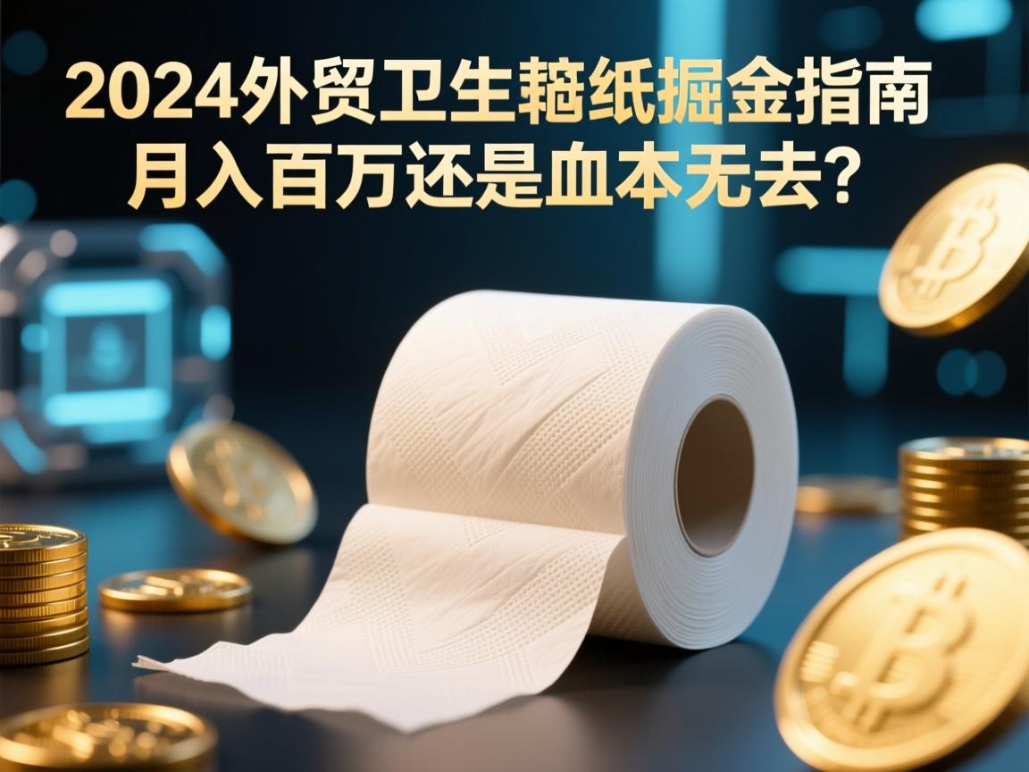 2024外贸卫生纸掘金指南,月入百万还是血本无归?