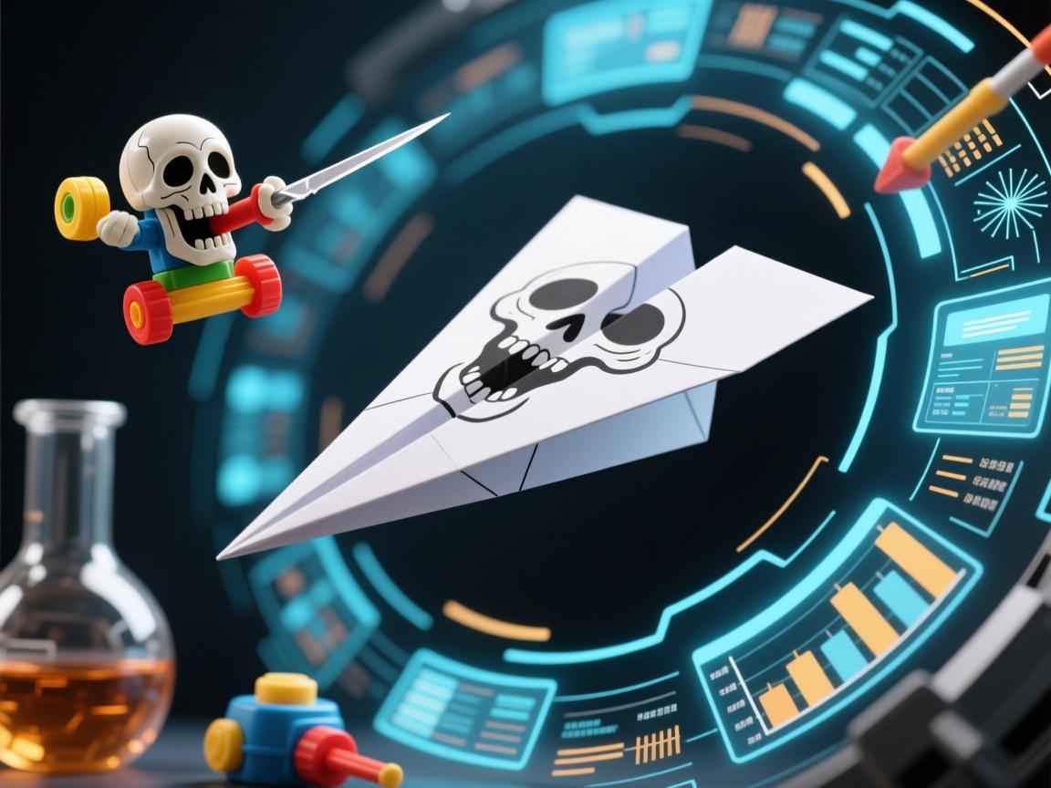 纸飞机死亡回旋，童年玩具竟成空中利刃？科学揭秘惊魂一刻！