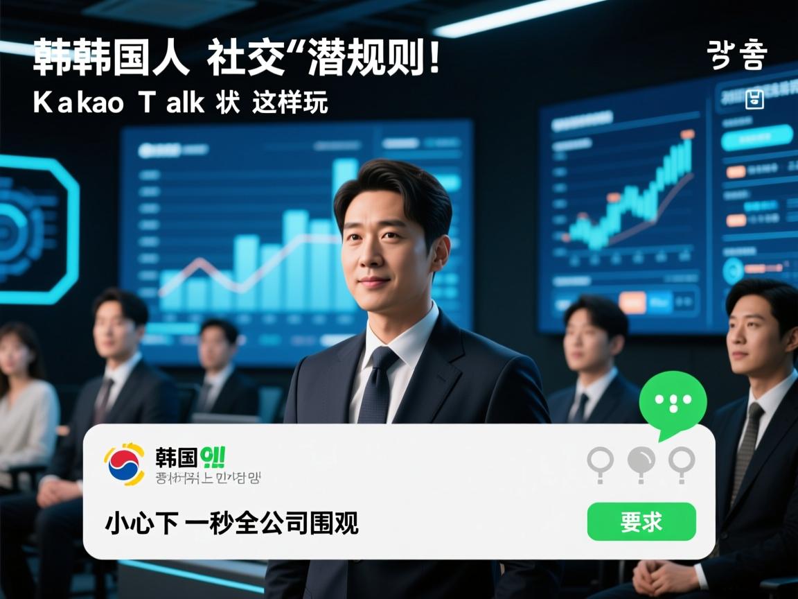 韩国人社交潜规则!KakaoTalk状态这样玩,小心下一秒全公司围观