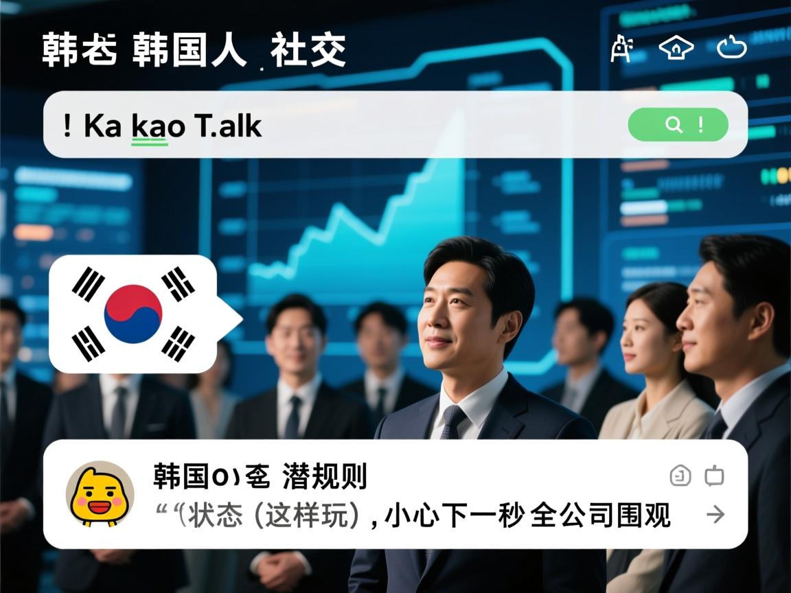 韩国人社交潜规则！KakaoTalk状态这样玩，小心下一秒全公司围观