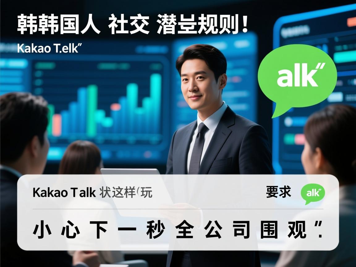韩国人社交潜规则!KakaoTalk状态这样玩,小心下一秒全公司围观