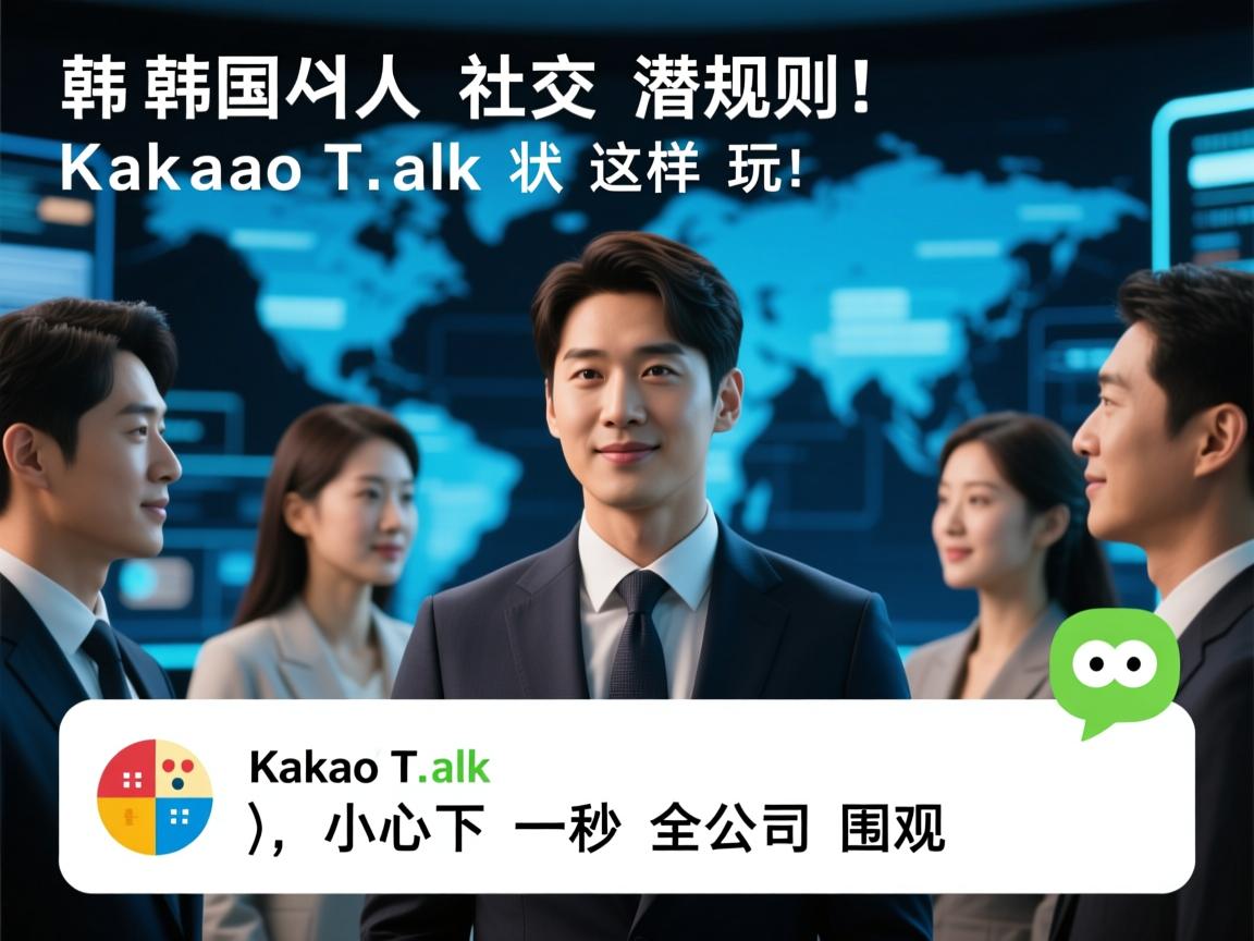韩国人社交潜规则!KakaoTalk状态这样玩,小心下一秒全公司围观