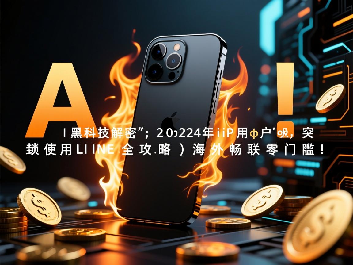 🔥AI黑科技解密，2024年iPhone用户突破封锁使用LINE全攻略，海外畅联零门槛！