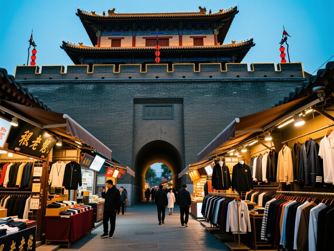 西安城墙根下的洋货江湖!外贸男装老炮私藏地图流出🔥