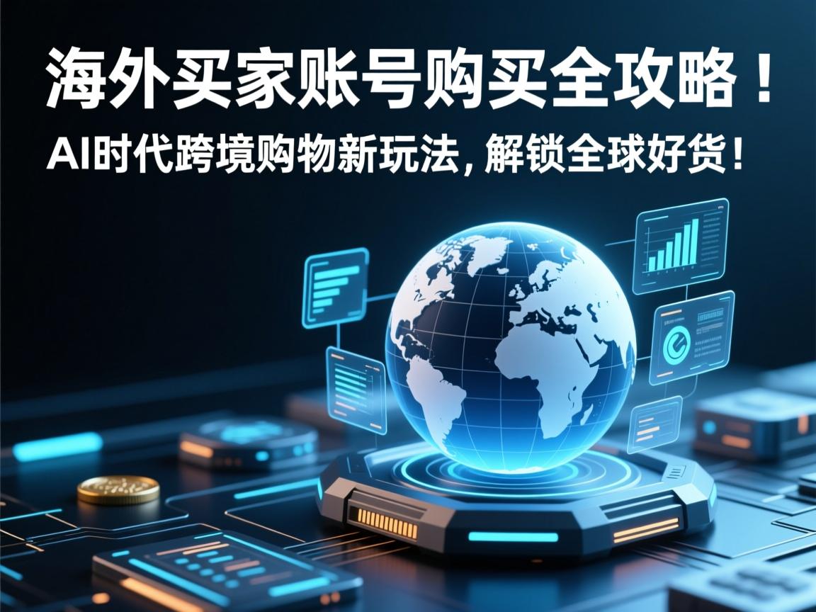 海外买家账号购买全攻略,AI时代跨境购物新玩法,解锁全球好货!