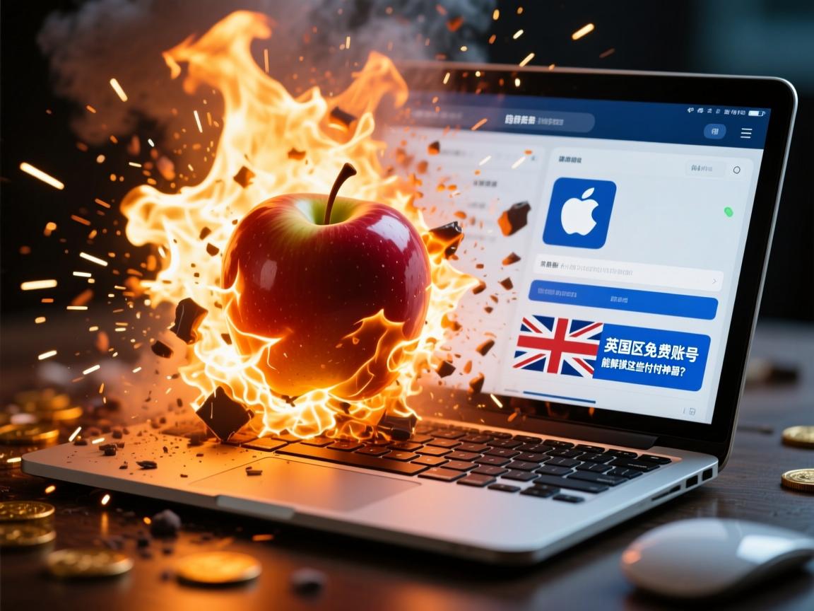 苹果用户炸锅了!英国区免费账号竟能解锁这些付费神器?