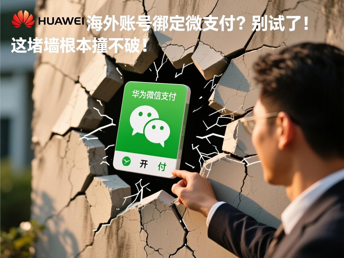 华为海外账号绑定微信支付？别试了！这堵墙根本撞不破！