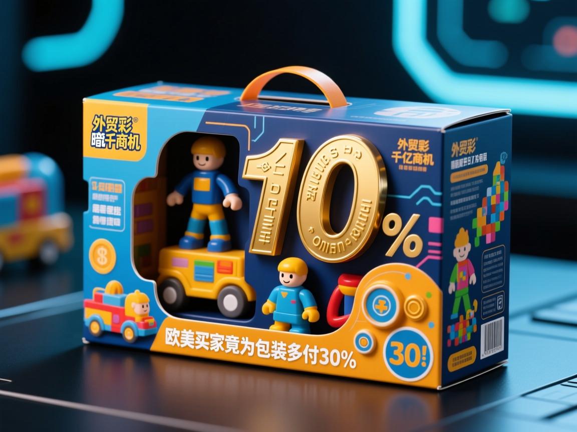 外贸玩具彩盒暗藏千亿商机！欧美买家竟为包装多付30%