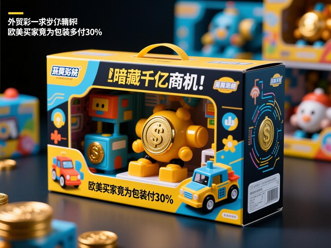 外贸玩具彩盒暗藏千亿商机!欧美买家竟为包装多付30%