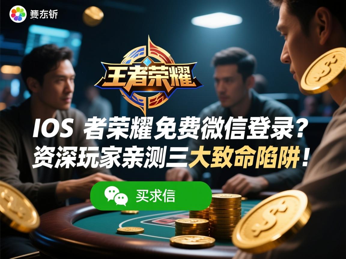 iOS王者荣耀免费微信登录？资深玩家亲测三大致命陷阱！