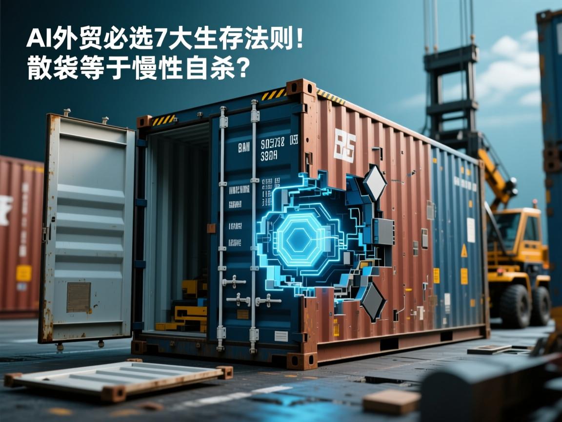 AI拆解，外贸必选集装箱的7大生存法则！散货等于慢性自杀？