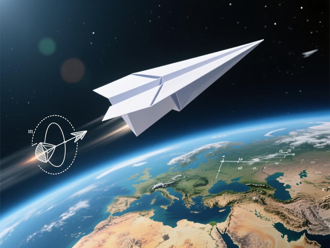 纸飞机腾空之谜,一张纸如何对抗地球引力?伯努利定律的日常奇迹