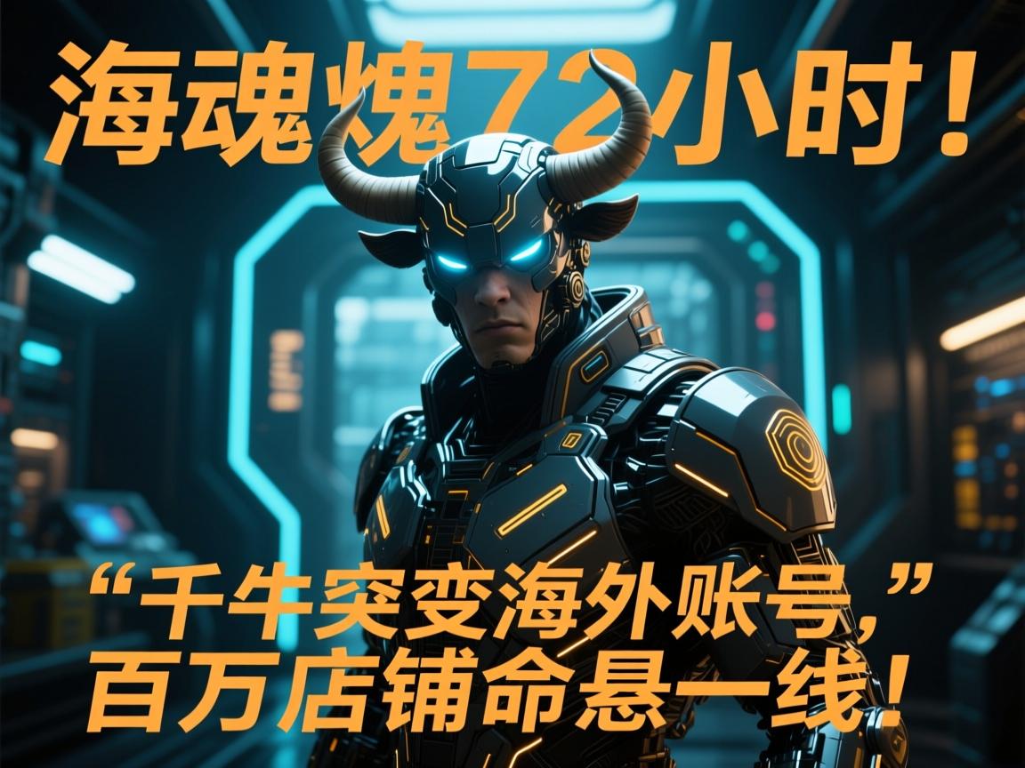 惊魂72小时!千牛突变海外账号,百万店铺命悬一线!