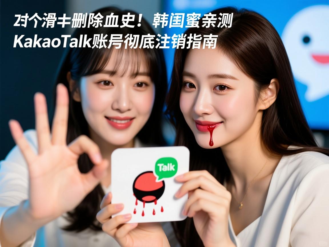 手滑误删血泪史!韩国闺蜜亲测KakaoTalk账号彻底注销指南
