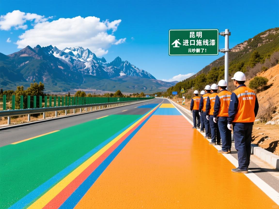 丽江进口标线漆+昆明施工队=云南最美公路?市民吵翻了!