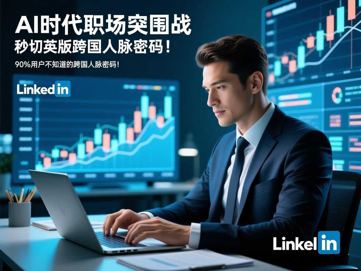 AI时代职场突围战，LinkedIn秒切英文版的隐藏技巧，90%用户不知道的跨国人脉密码！
