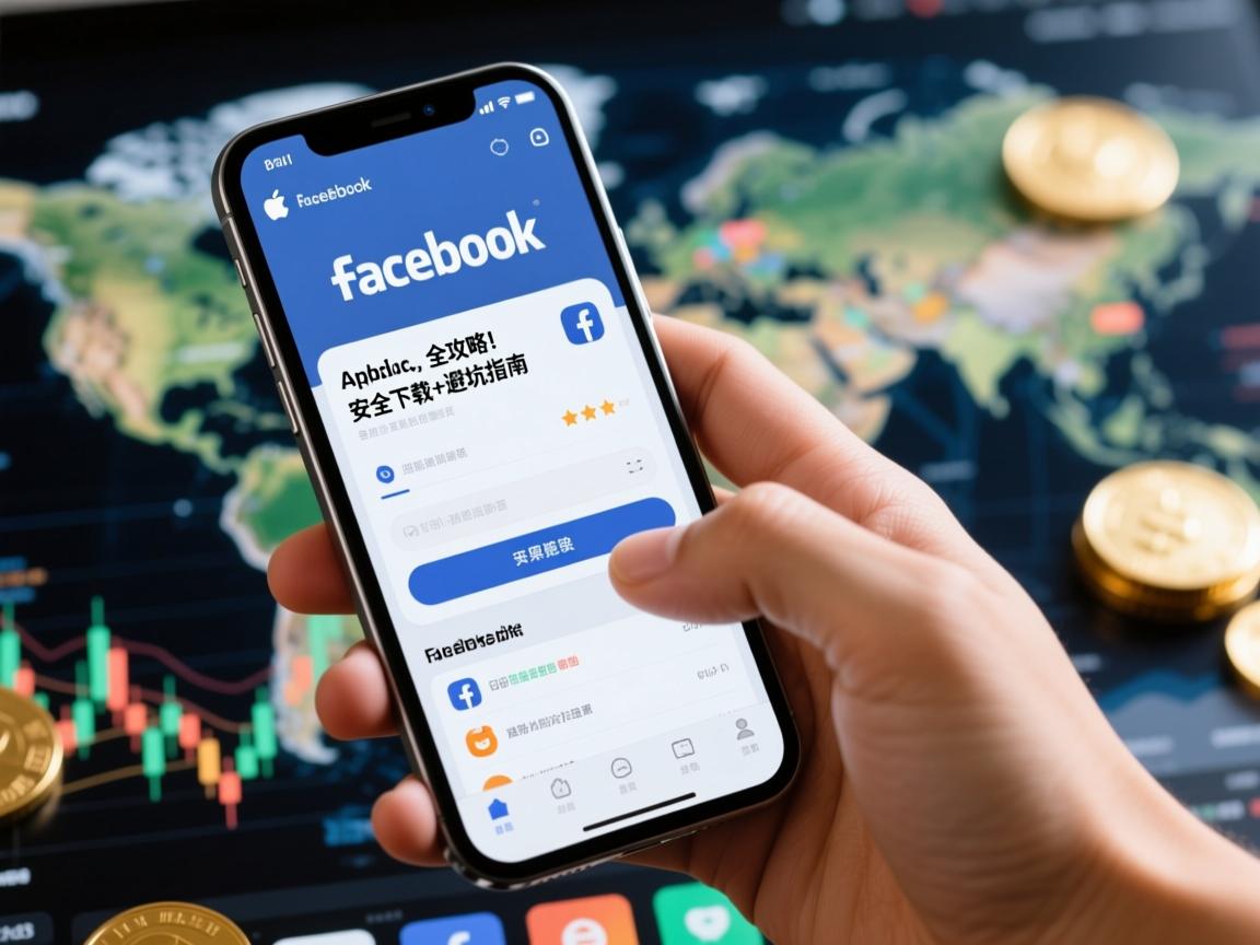 苹果手机装Facebook全攻略!安全下载+避坑指南,手把手教你玩转国际社交