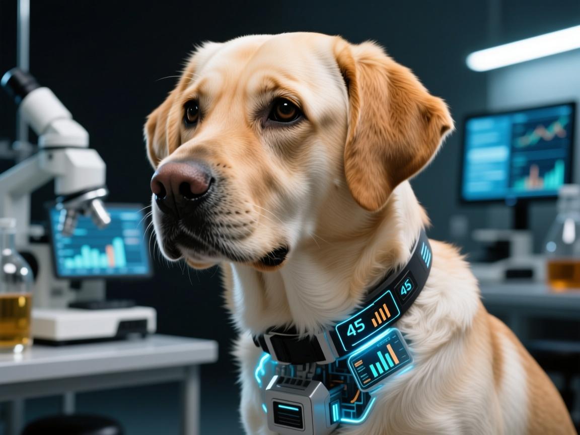 拉布拉多变种45,智商爆表还是伦理深渊?实验室泄露的超智犬震撼全球!