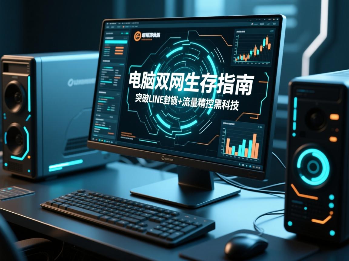 电脑双网求生指南，突破LINE封锁+流量精控黑科技