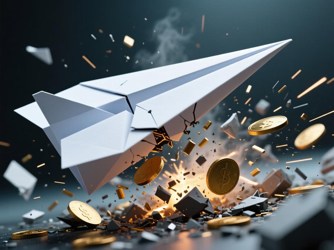 纸飞机突然翻滚坠毁？90%人忽略的折翼玄机！空气动力学揭秘失控真相