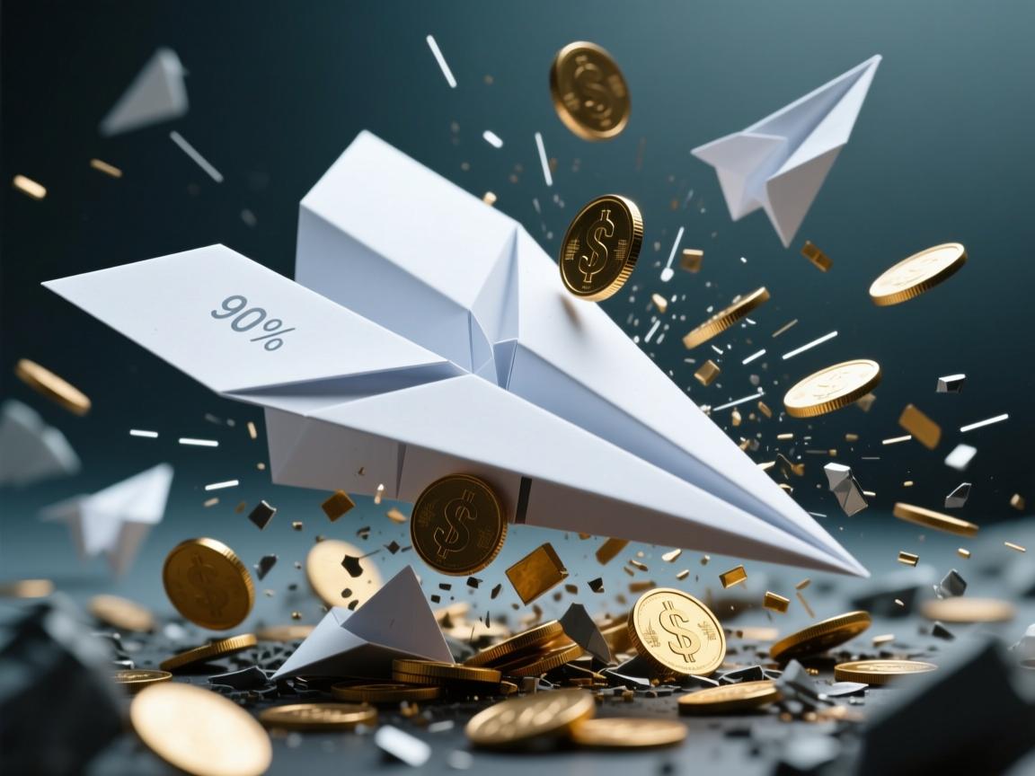 纸飞机突然翻滚坠毁?90%人忽略的折翼玄机!空气动力学揭秘失控真相