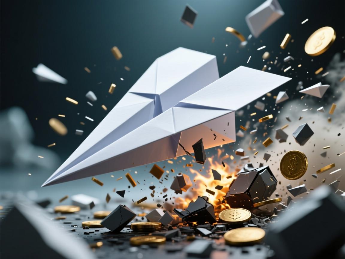 纸飞机突然翻滚坠毁?90%人忽略的折翼玄机!空气动力学揭秘失控真相