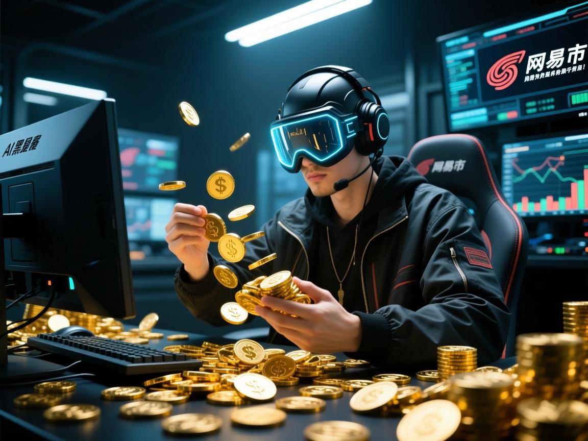 AI黑市曝光,海外网易账号交易暗流涌动,玩家竟为虚拟身份豪掷千金!