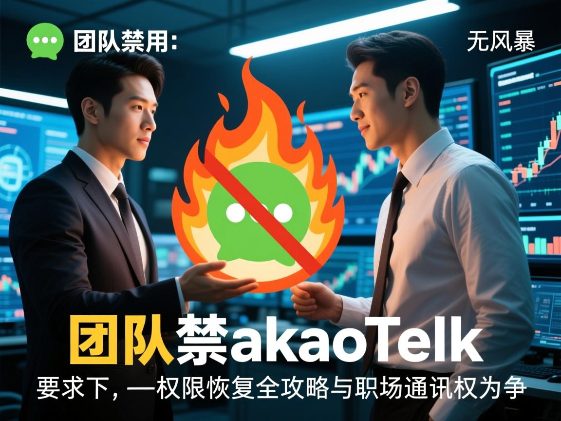 🔥团队禁用KakaoTalk风暴,权限恢复全攻略与职场通讯权之争