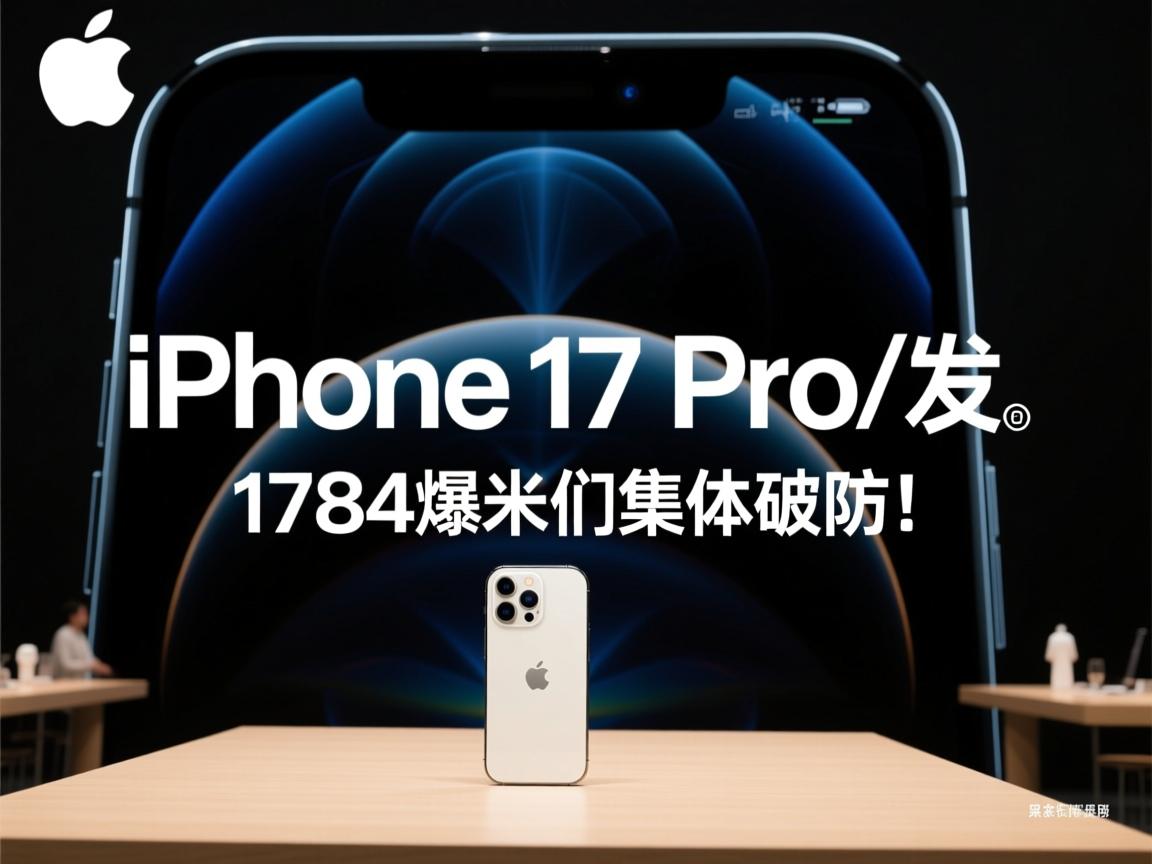 iPhone 17 Pro美版首发时间大揭秘,1784美元天价引爆全网争议,果粉们集体破防!