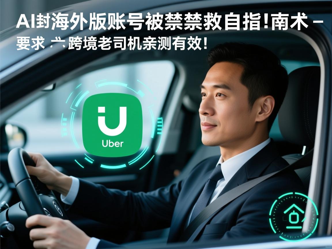 AI解封术，优步海外版账号被禁自救指南，跨境老司机亲测有效！
