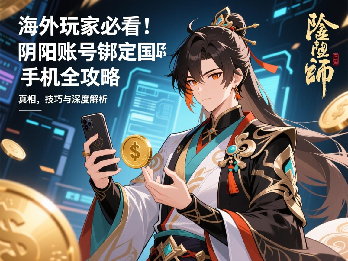 海外玩家必看!阴阳师账号绑定国际手机全攻略,真相、技巧与深度解析