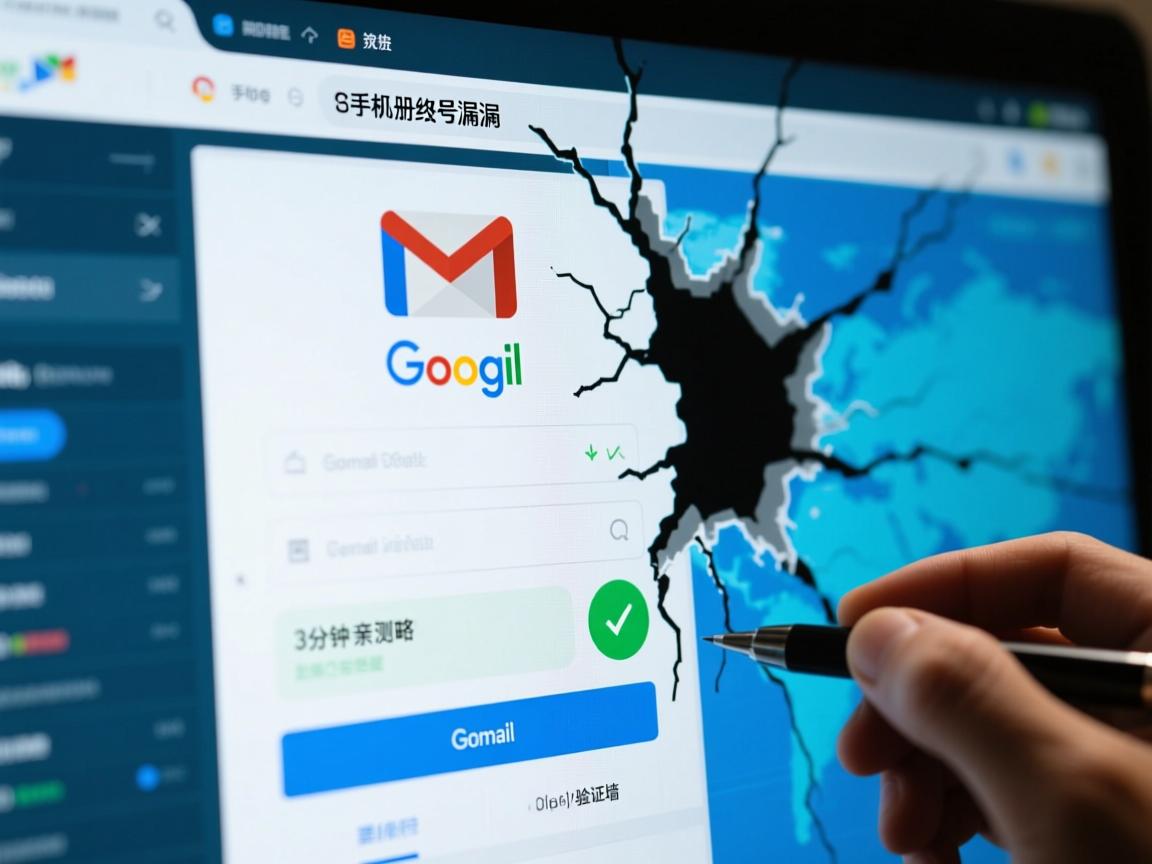 谷歌邮箱注册终极漏洞!免手机号亲测攻略,3分钟破解Gmail验证墙