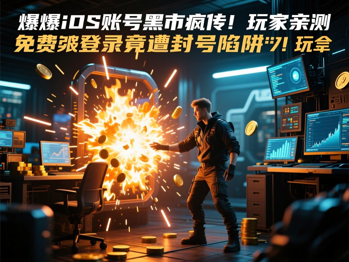 聚爆iOS账号黑市疯传！玩家亲测免费登录竟遭封号陷阱