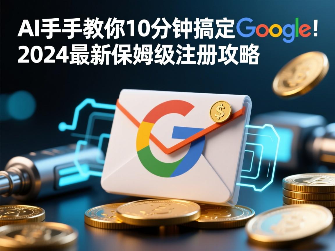 AI手把手教你10分钟搞定谷歌邮箱！2024最新保姆级注册攻略