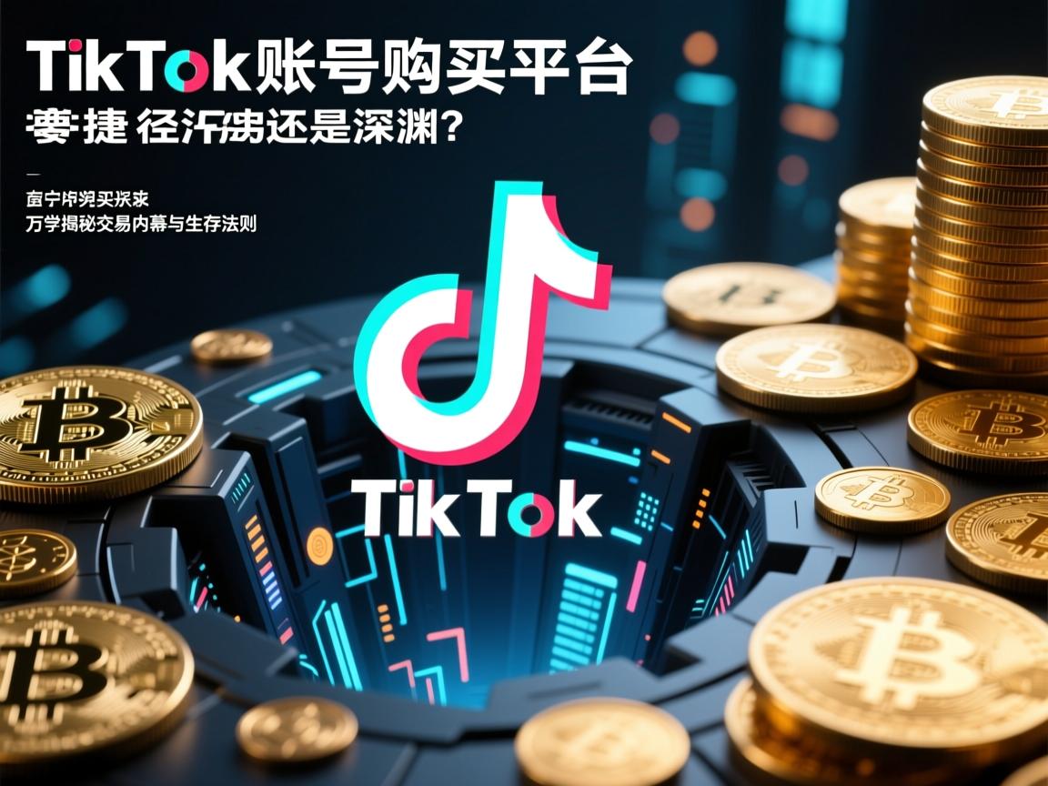 TikTok账号购买平台，捷径还是深渊？万字揭秘交易内幕与生存法则