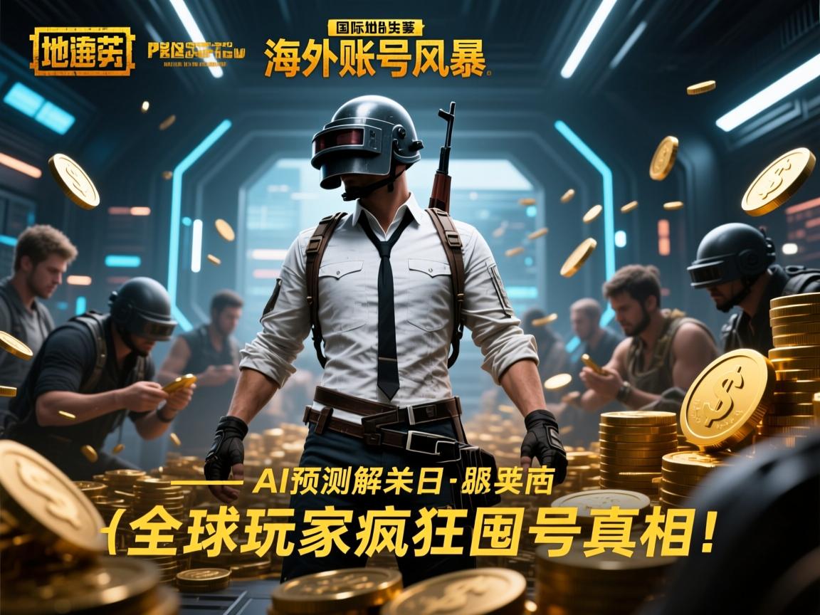 绝地求生国际服海外账号风暴，AI预测解禁日，全球玩家疯狂囤号真相！