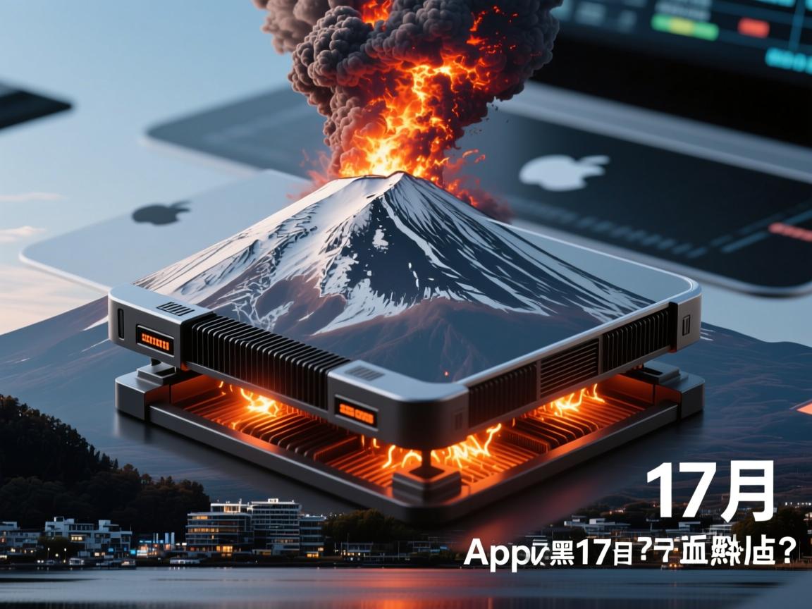 苹果17日版散热实测，富士山喷发式发热还是黑科技降温？