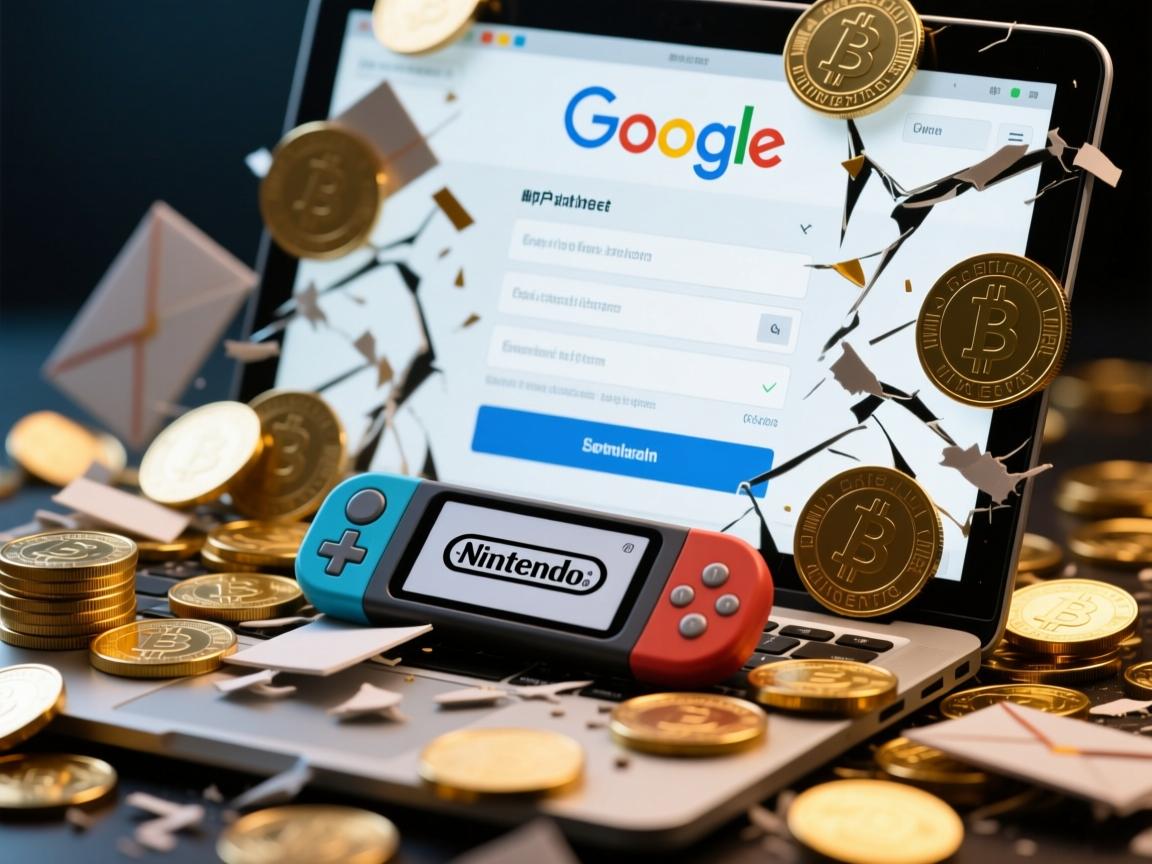 谷歌任天堂账户绑定翻车实录!邮箱注册瘫痪背后的三重陷阱