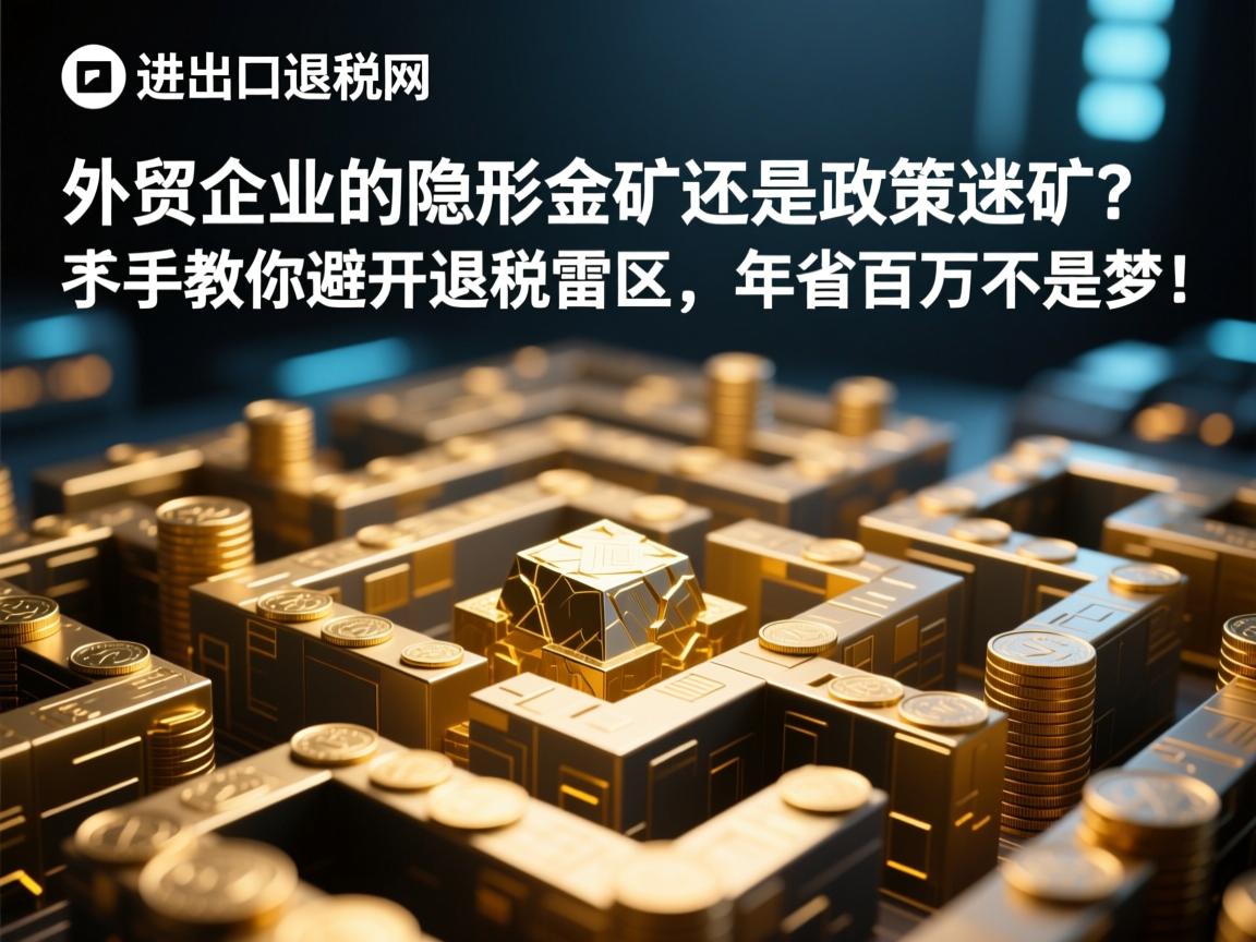 进出口退税网,外贸企业的隐形金矿还是政策迷宫?手把手教你避开退税雷区,年省百万不是梦!