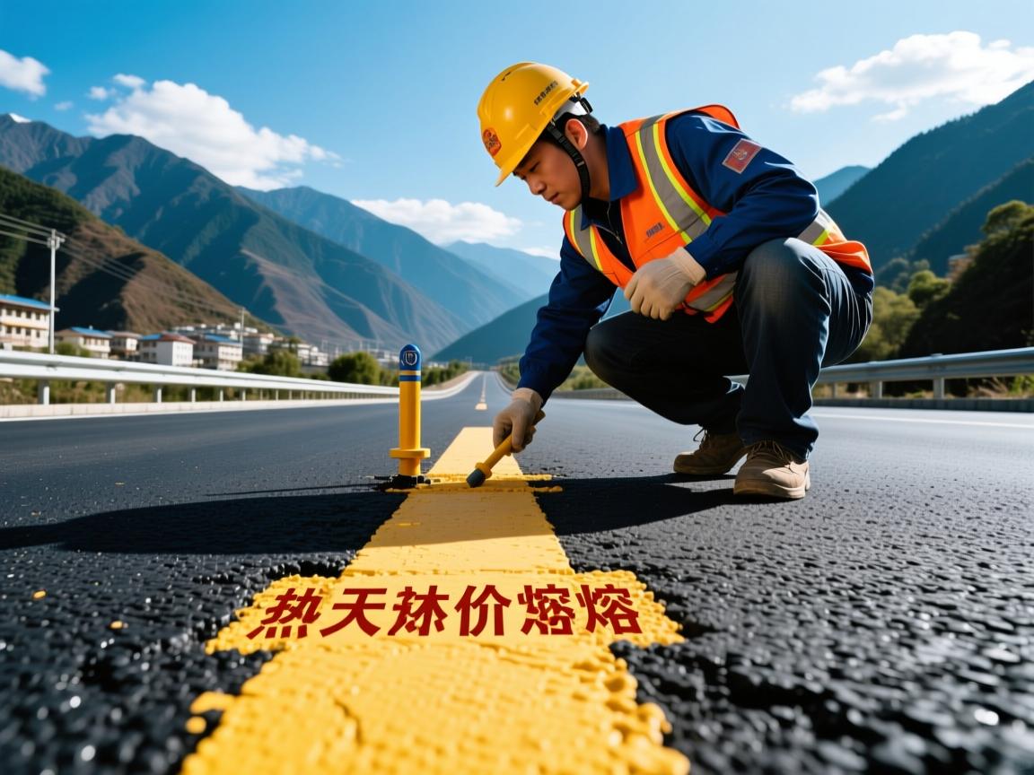 东川热熔标线天价之谜，进口涂料每米188元背后的行业暗战！