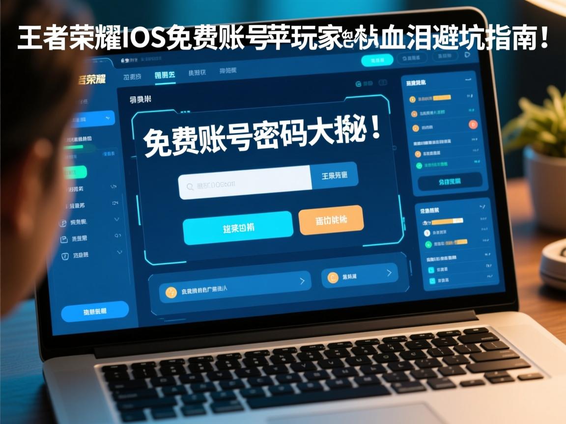 王者荣耀IOS免费账号密码大揭秘！苹果玩家必看的血泪避坑指南