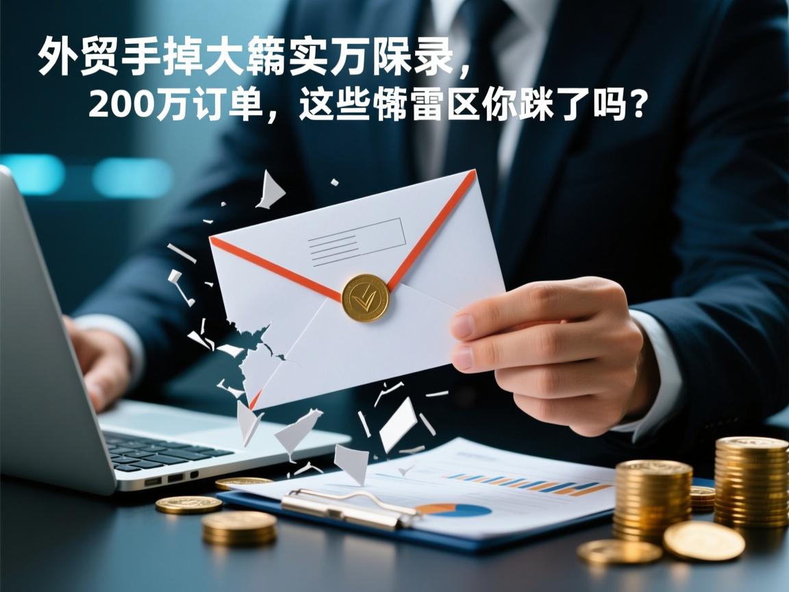 外贸老手翻车实录,一封邮件毁掉200万订单,这些雷区你踩了吗?